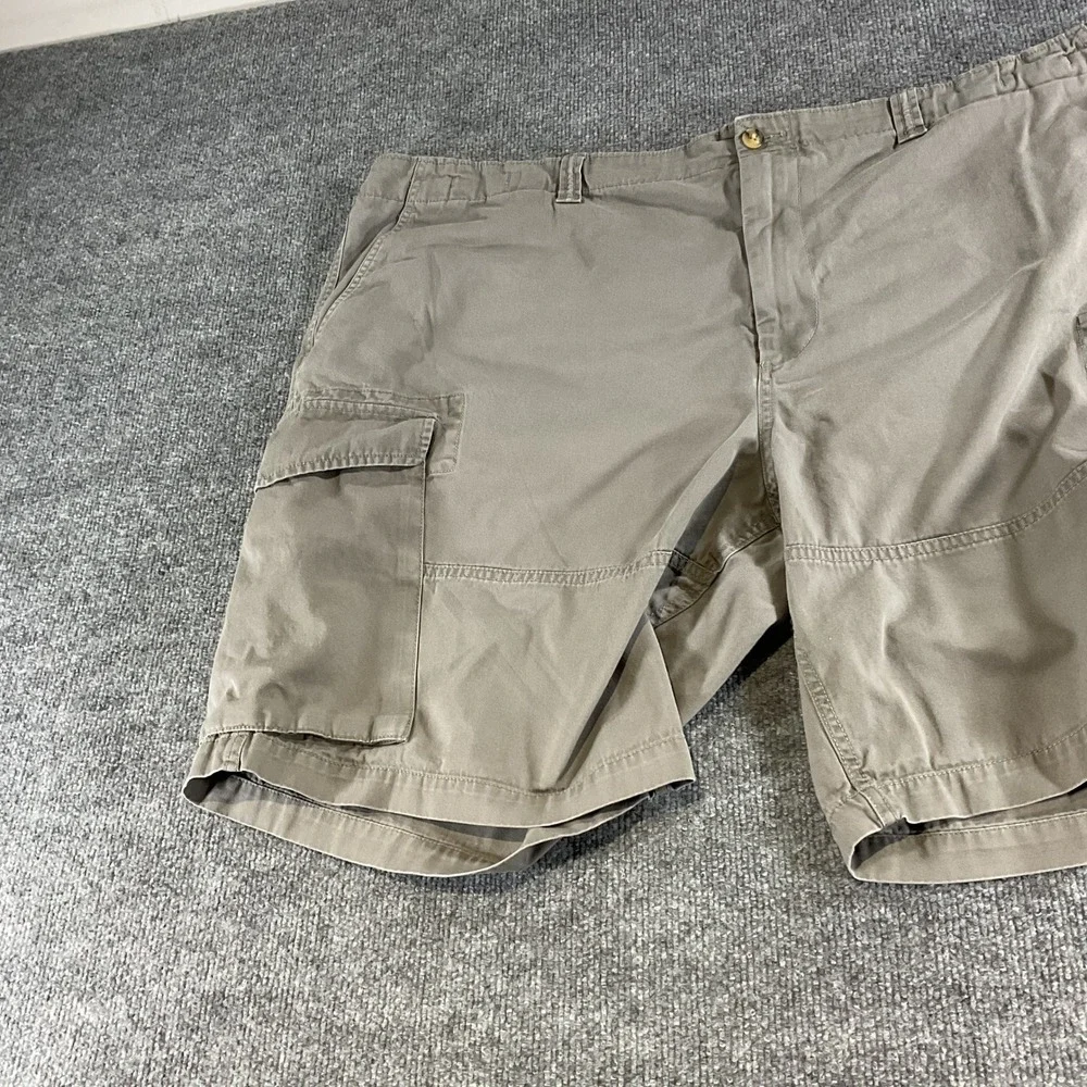 Polo Ralph Lauren Relaxed Fit Cargo Shorts Mens 48B Khaki Utility Military Big